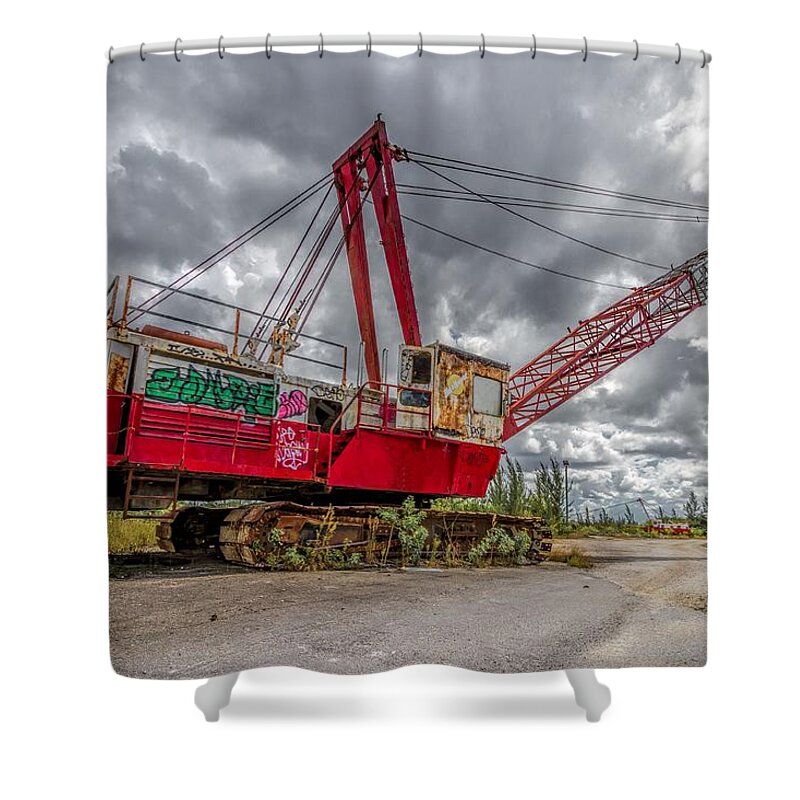 Old Shower Curtain featuring the photograph Decayed Glory - 1 by Rudy Umans