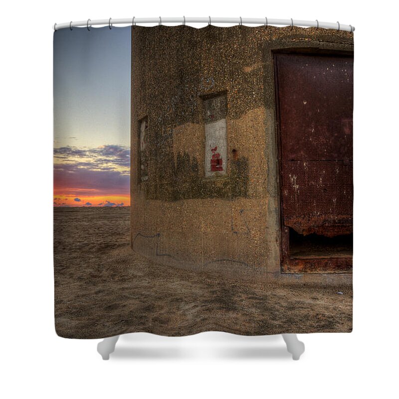 Delaware Shower Curtain featuring the photograph Delaware Lookout Tower by David Dufresne