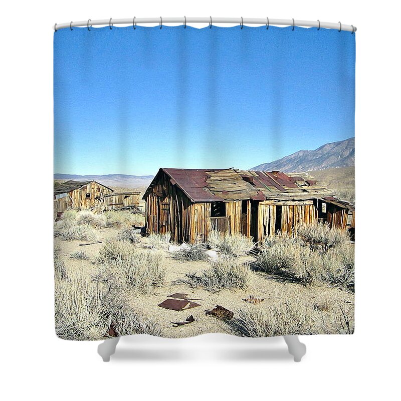  Shower Curtain featuring the photograph Desert Heat by Marilyn Diaz