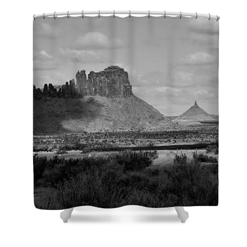Needles Shower Curtain featuring the photograph Desert Landscape by Tranquil Light Photography