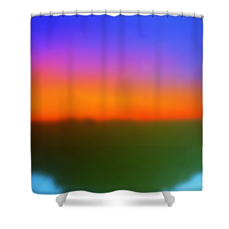 Desert Shower Curtain featuring the photograph Desert Sun Abstract by Deborah Crew-Johnson