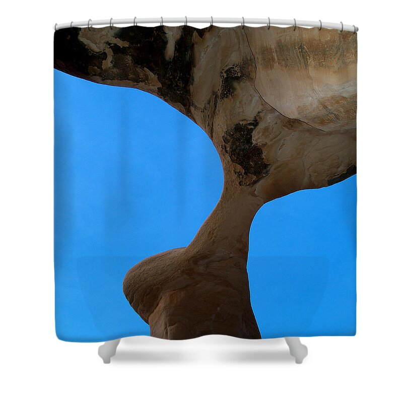 Grand Staircase-escalante Nm Shower Curtain featuring the photograph Devil's Garden-Metate Arch 006 by JustJeffAz Photography