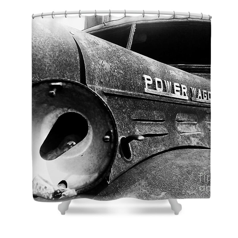 Dodge Shower Curtain featuring the photograph Dodge - Power Wagon 1 by James Aiken