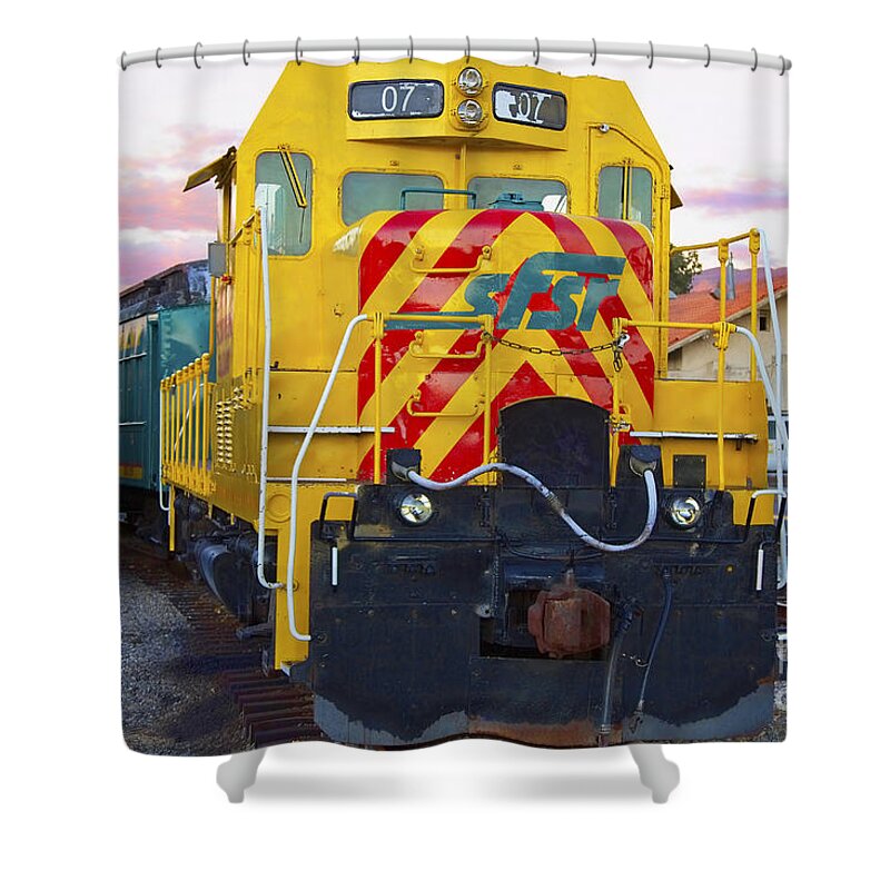 Double 07 Shower Curtain featuring the photograph Double 07 by Gary Holmes