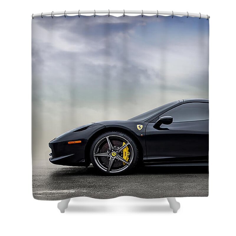 Ferrari Shower Curtain featuring the digital art Dream #458 by Douglas Pittman