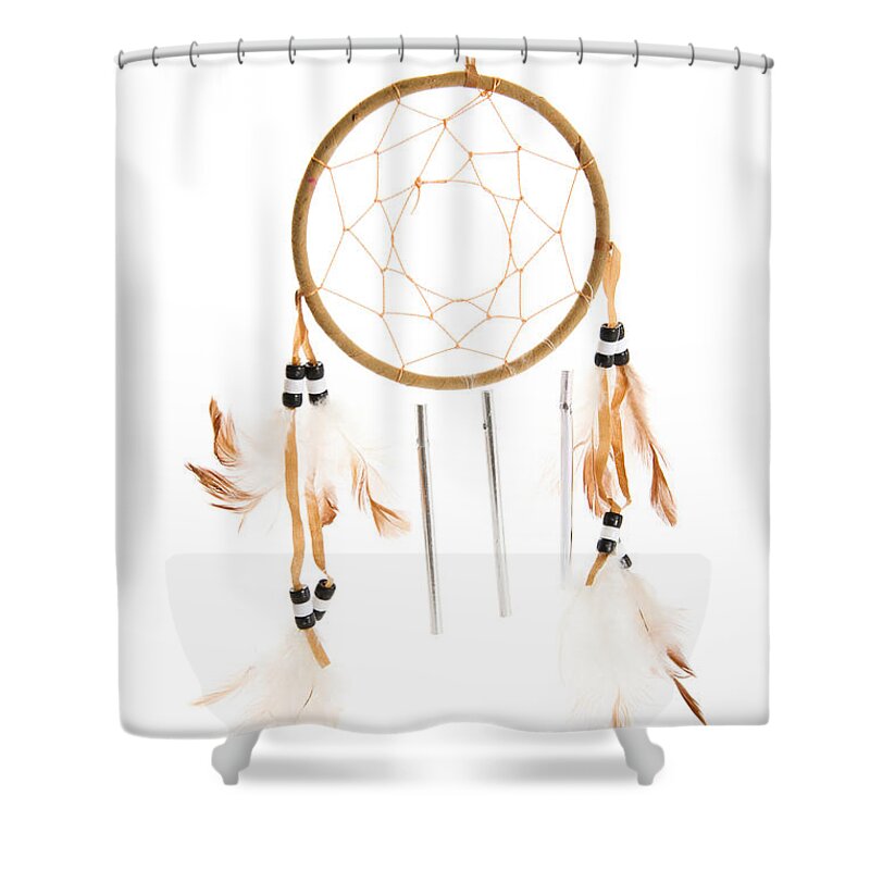 Still Life Shower Curtain featuring the photograph Dream Catcher by Photo Researchers