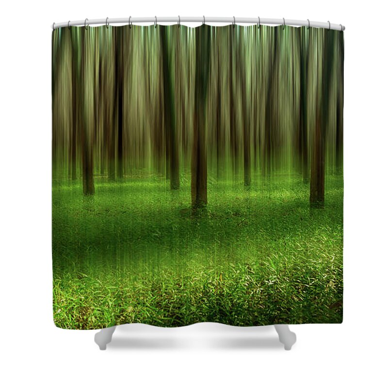 Tranquility Shower Curtain featuring the photograph Dream For Heart by Simonlong