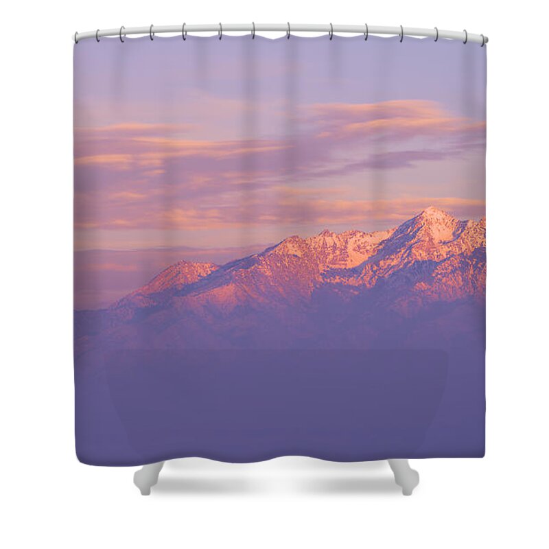Mountain Shower Curtain featuring the photograph Dreams by Chad Dutson