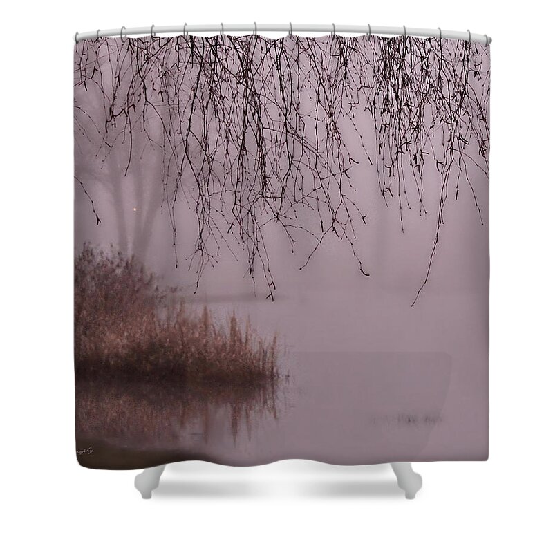 Fog Shower Curtain featuring the photograph Dreams Of The Heart by Jeanette C Landstrom