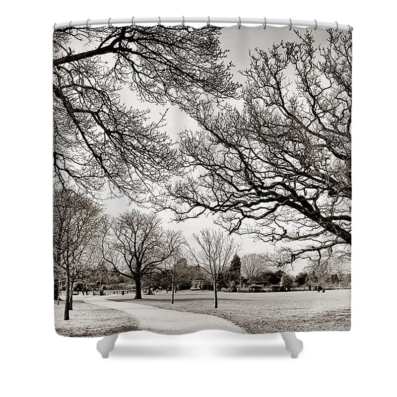 Dulwich Park Shower Curtain featuring the photograph Dulwich Park by Lenny Carter