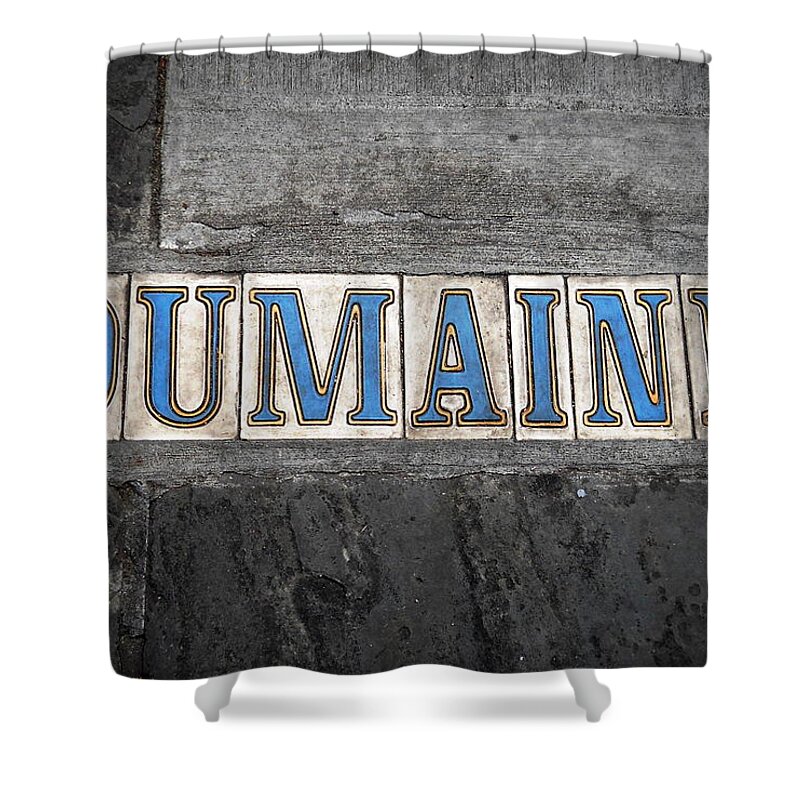 Dumaine Shower Curtain featuring the photograph Dumaine by Beth Vincent