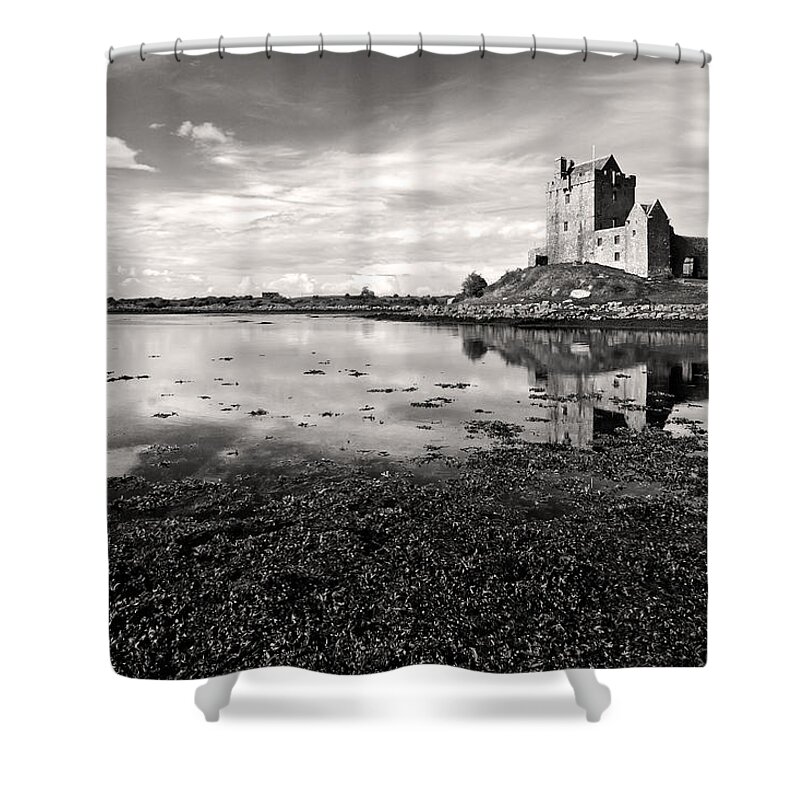 Ireland Shower Curtain featuring the photograph Dunguaire Castle Ireland by Pierre Leclerc Photography