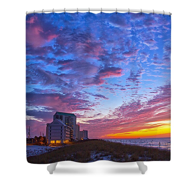 Sunrise Shower Curtain featuring the photograph Early Morning by David Campbell