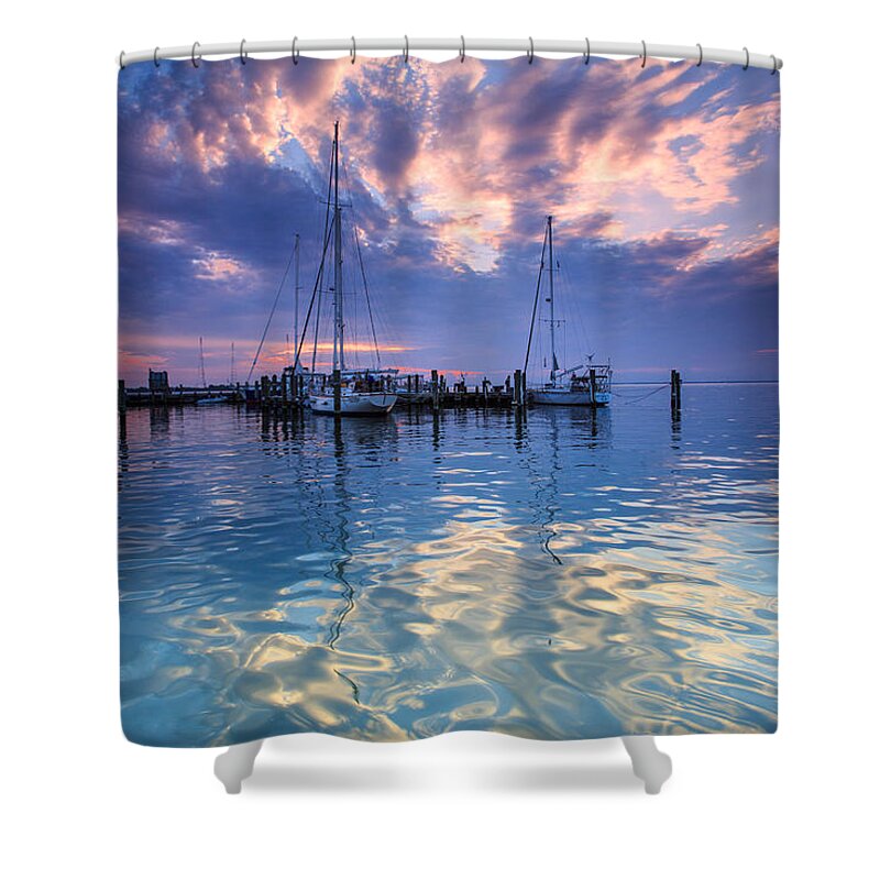 Annapolis Shower Curtain featuring the photograph Eastport Sunrise by Jennifer Casey