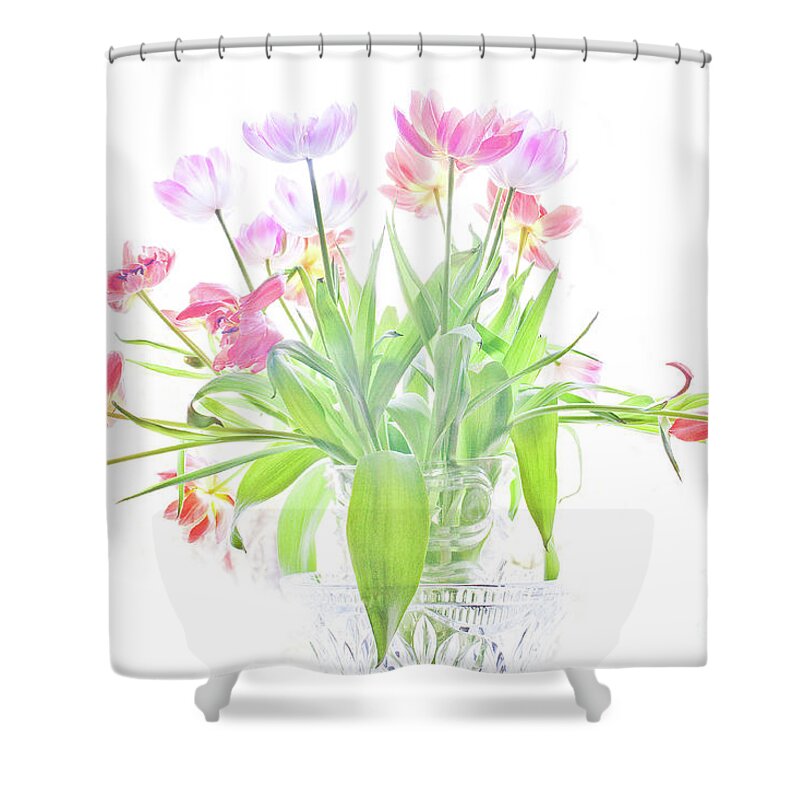 Tulip Shower Curtain featuring the photograph Elegance by Casper Cammeraat