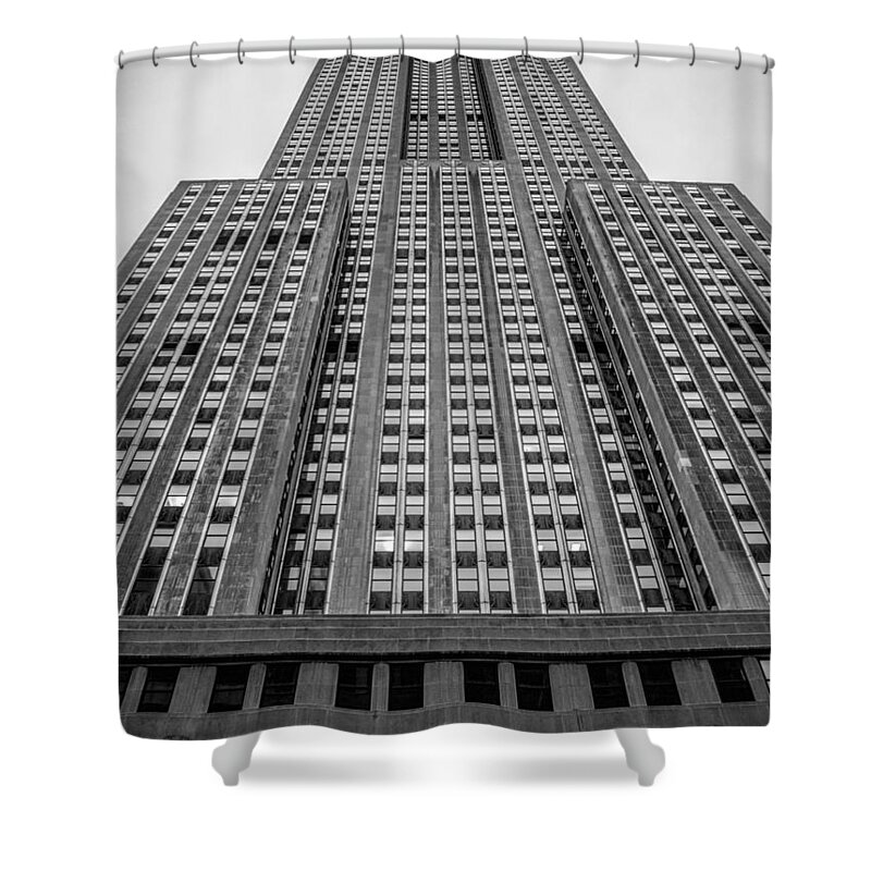 Empire State Building Shower Curtain featuring the photograph Empire State of Mind by Jonathan Davison