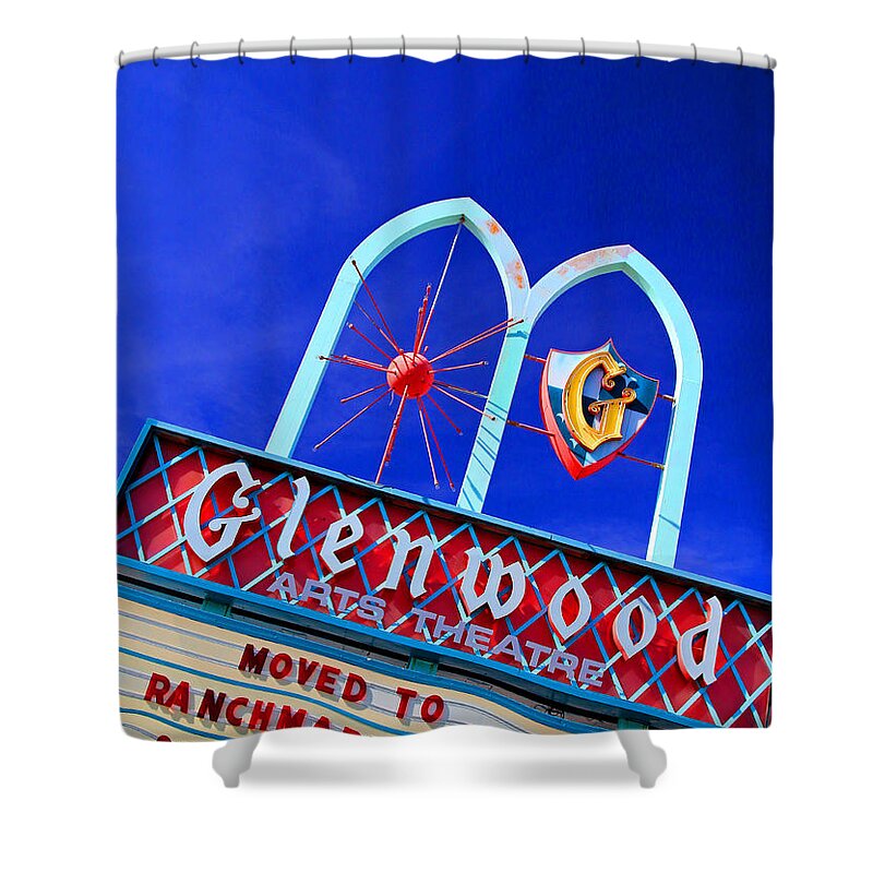 Sign Shower Curtain featuring the photograph A Sign of the Times by Christopher McKenzie
