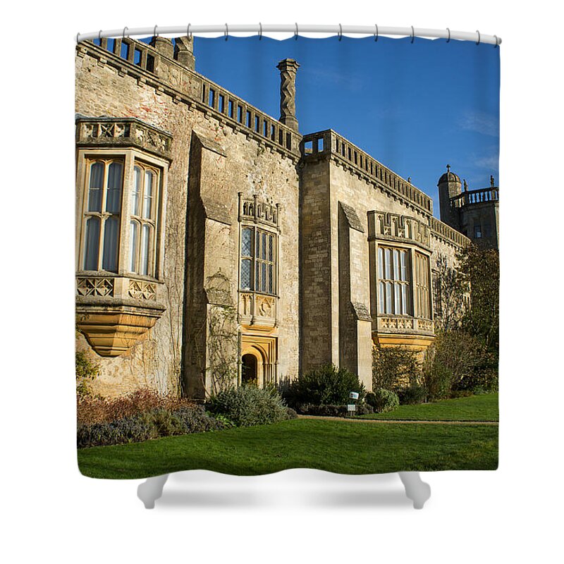 England Shower Curtain featuring the photograph Enter the Abbey by Weir Here And There