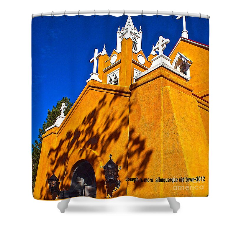 New Mexico Shower Curtain featuring the photograph Entrance by Joseph Mora
