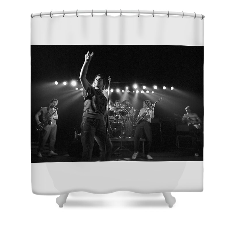 Eric Burdon Shower Curtain featuring the photograph Eric Burdon by Dragan Kudjerski