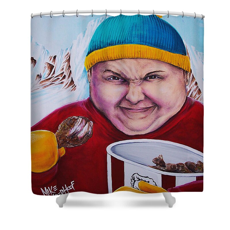 Kenny Mccormick Shower Curtains
