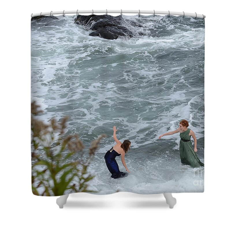 Coast Shower Curtain featuring the photograph Expect The Unexpected by Jim Cook