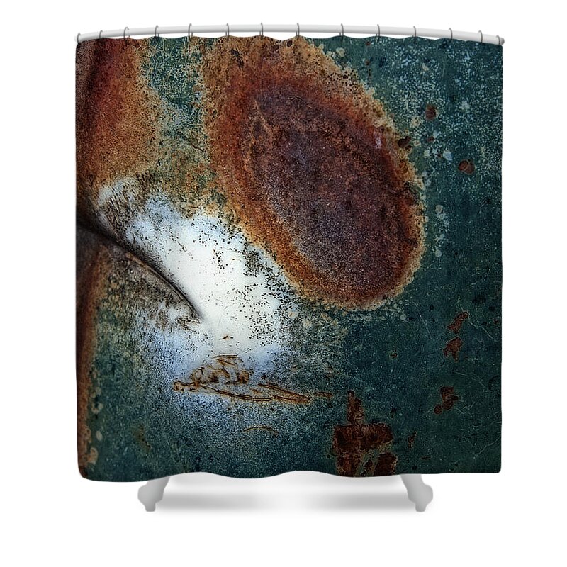 Abstract Shower Curtain featuring the photograph Extremophile Abstract by Lee Craig
