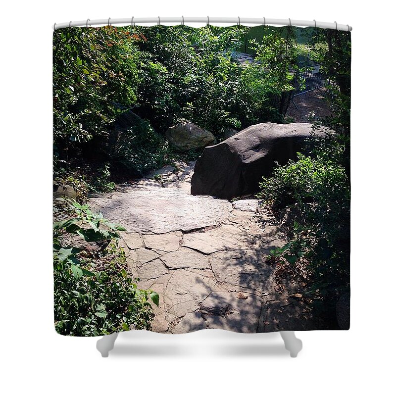 New York Shower Curtain featuring the photograph New York's Central Park by Christy Gendalia