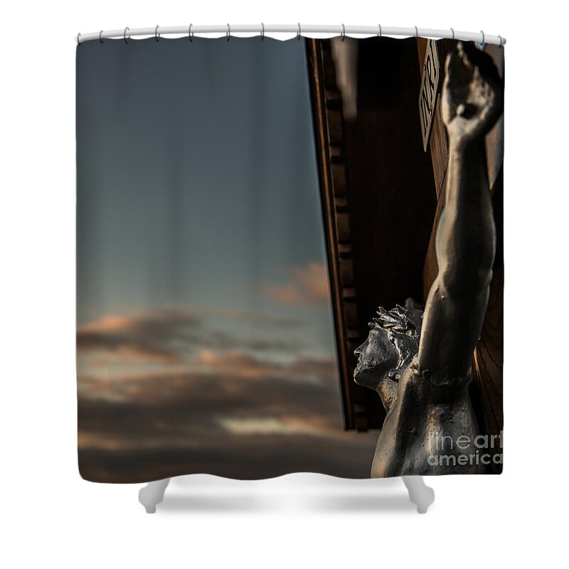 Austria Shower Curtain featuring the photograph Faith by Hannes Cmarits