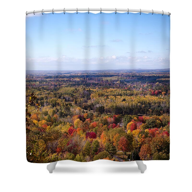 Fall Colors Shower Curtain featuring the photograph Fall Colors by Gwen Gibson