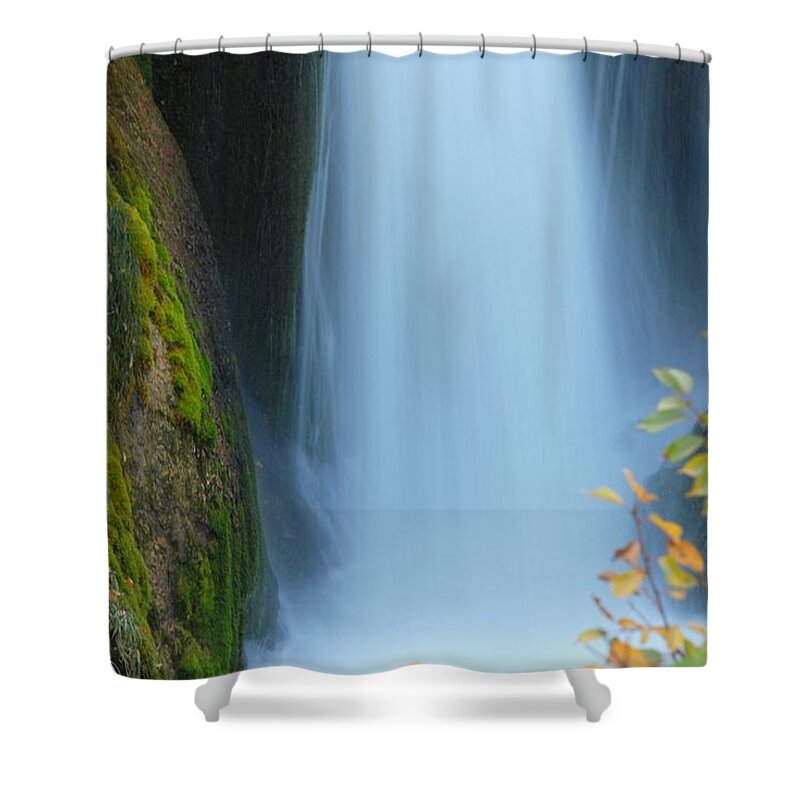 Black Hills Shower Curtain featuring the photograph Falls of Color by Anthony Wilkening