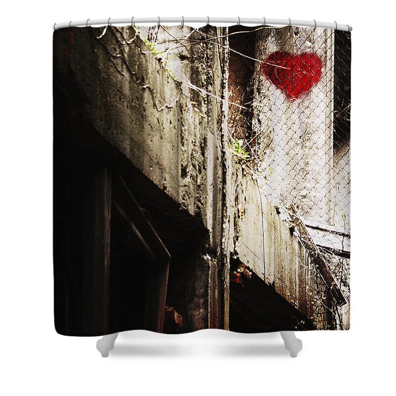 Architecture Shower Curtain featuring the photograph Far Away by Margie Hurwich