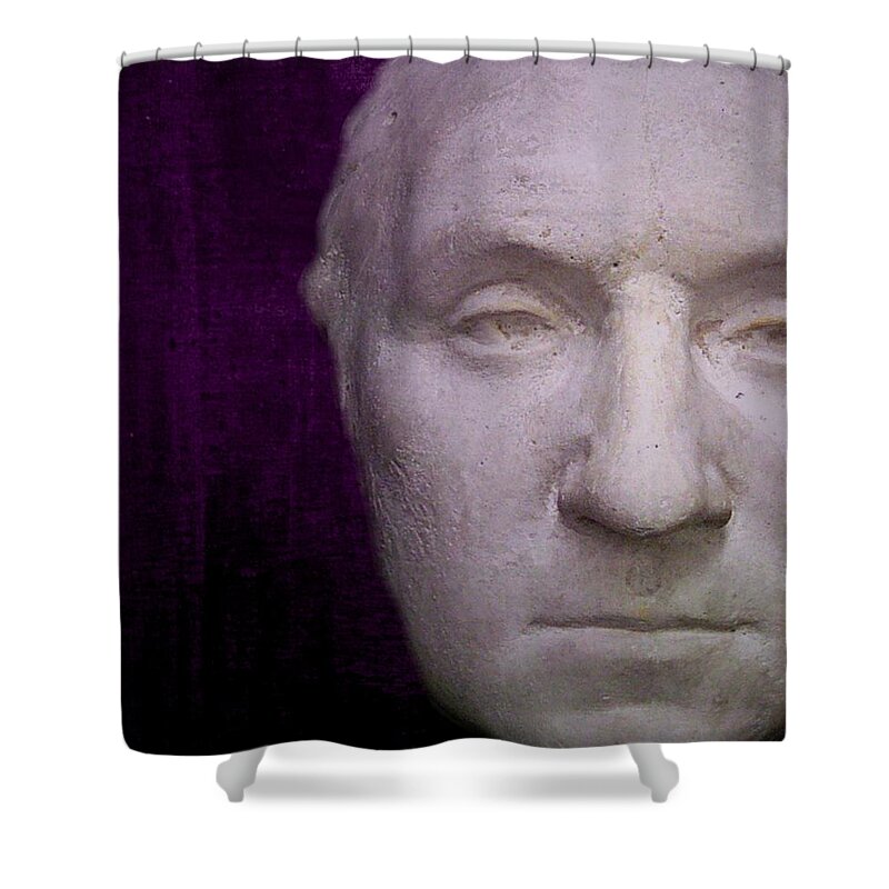 George Washington Shower Curtain featuring the photograph Father of His Country by John Madison