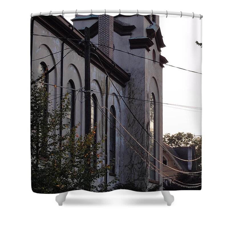 Church Shower Curtain featuring the photograph First Centenary Methodist by Christopher Plummer