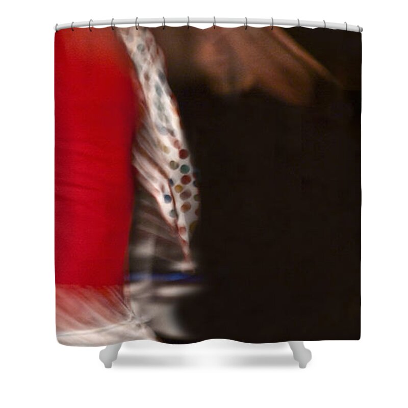 Abanicos Shower Curtain featuring the photograph Flamenco Series 3 by Catherine Sobredo