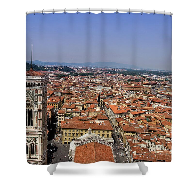 Tranquility Shower Curtain featuring the photograph Florence by Gerardo Ricardo López