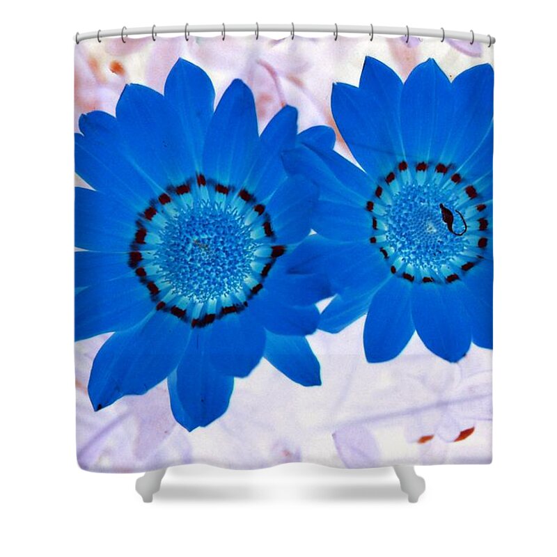Flower Shower Curtain featuring the photograph Flower Power 1427 by Pamela Critchlow