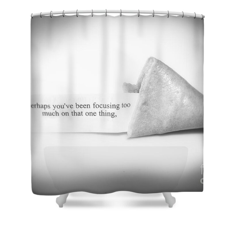 Cookie Shower Curtain featuring the photograph Focusing by Janice Pariza