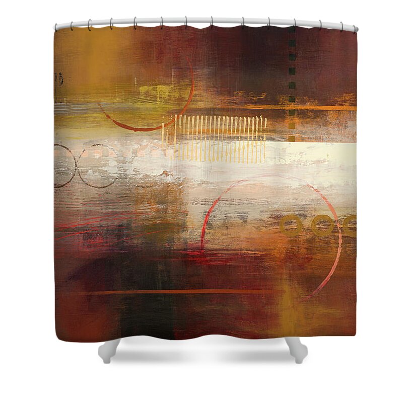 Force Shower Curtain featuring the painting Force Ten II by Michael Marcon