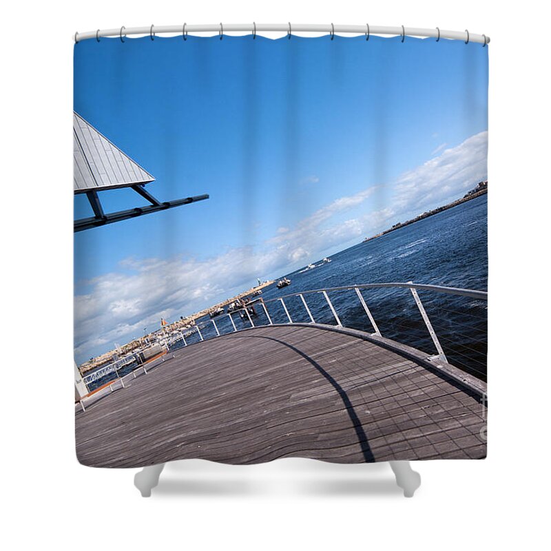 Fremantle Shower Curtain featuring the photograph Fremantle Maritime Museum 10 by Rick Piper Photography