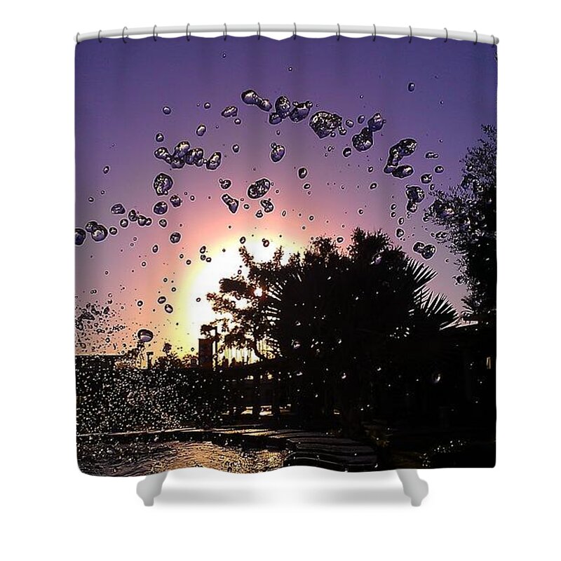 Art Shower Curtain featuring the photograph Frozen In Time by Chris Tarpening
