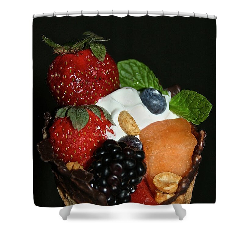 Fruit Shower Curtain featuring the photograph Fruit Flavor by Susan Herber