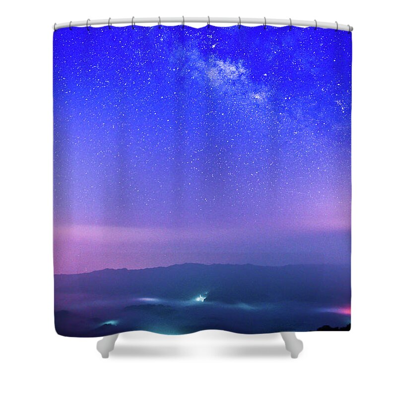 Taiwan Shower Curtain featuring the photograph Galaxy Liuli by Taiwan Nans0410