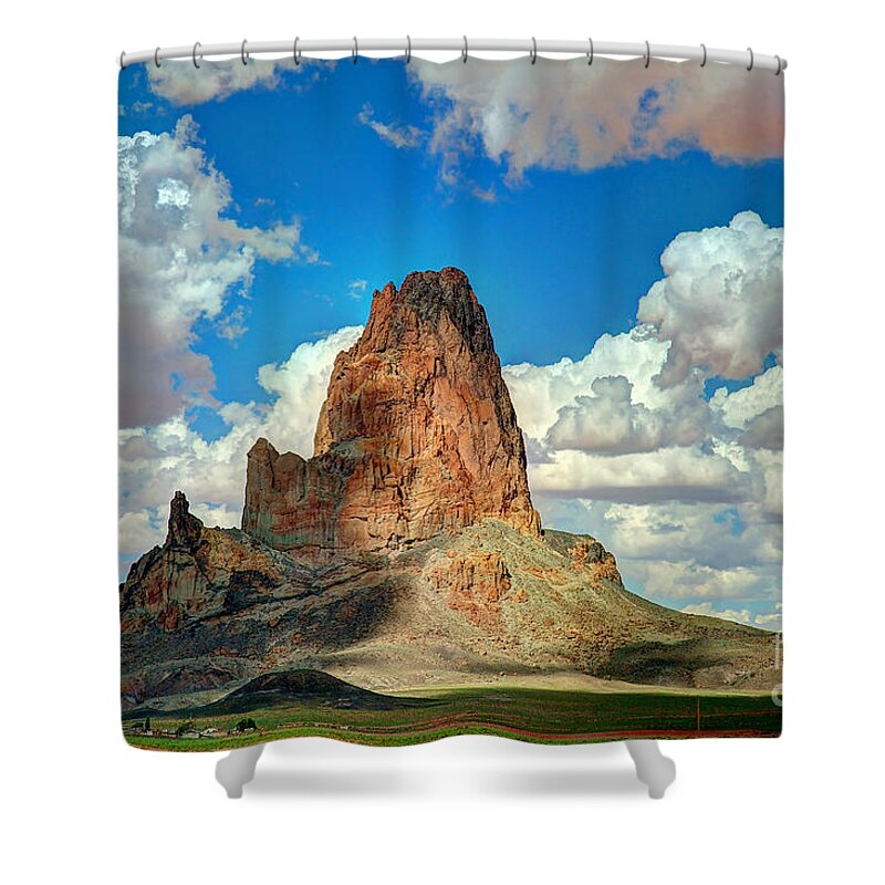 Landscape Shower Curtain featuring the photograph Gateway by Richard Gehlbach
