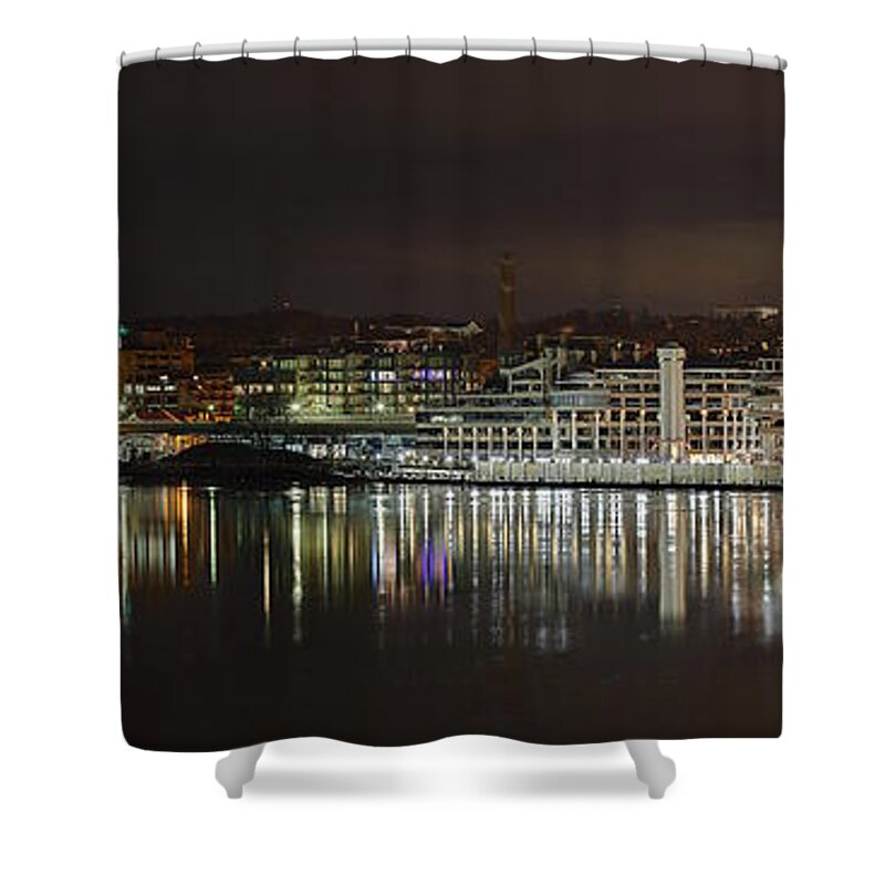 Metro Shower Curtain featuring the photograph Georgetown Waterfront by Metro DC Photography