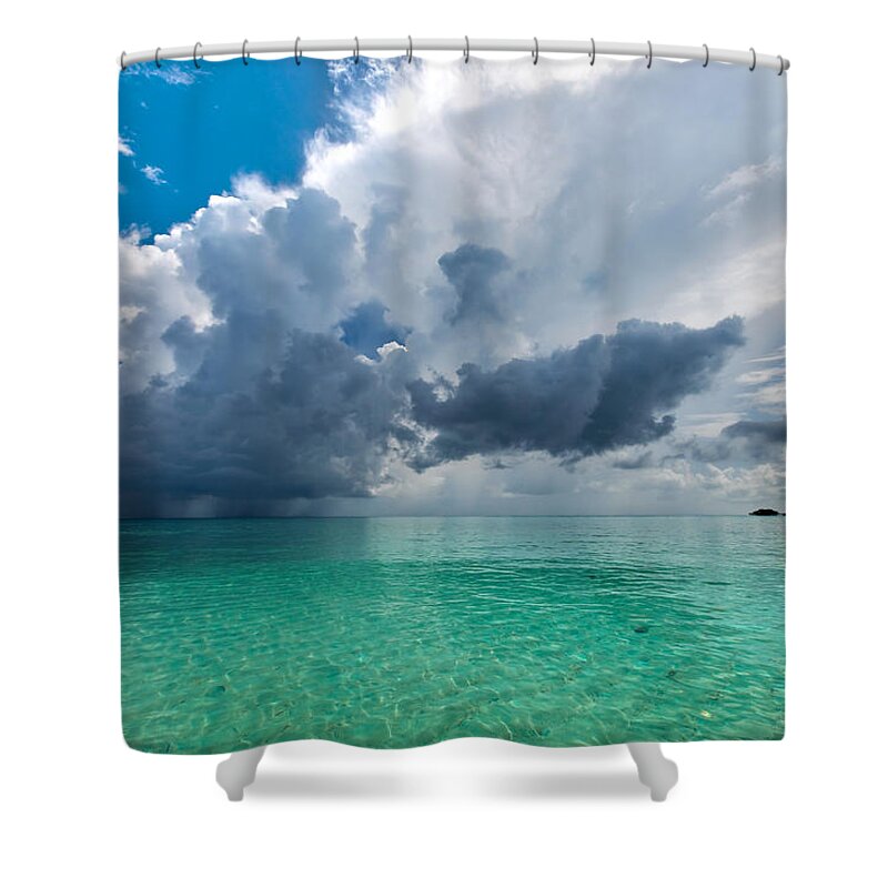 Jenny Rainbow Fine Art Photography Shower Curtain featuring the photograph Get Lost. Maldivian Scenery by Jenny Rainbow