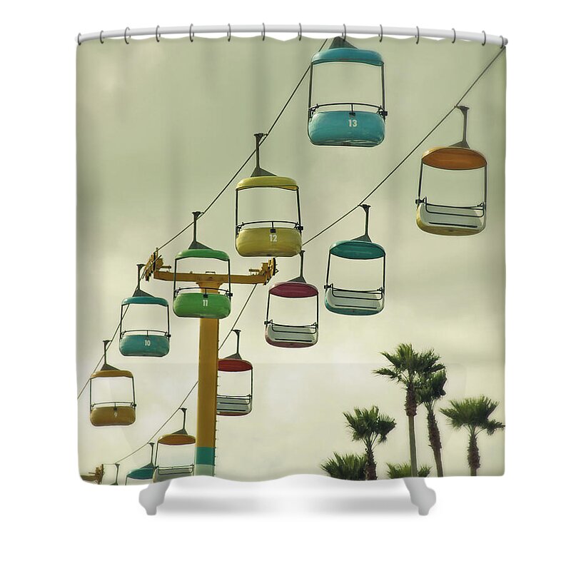 Beach Shower Curtain featuring the photograph Going Places by Melanie Alexandra Price