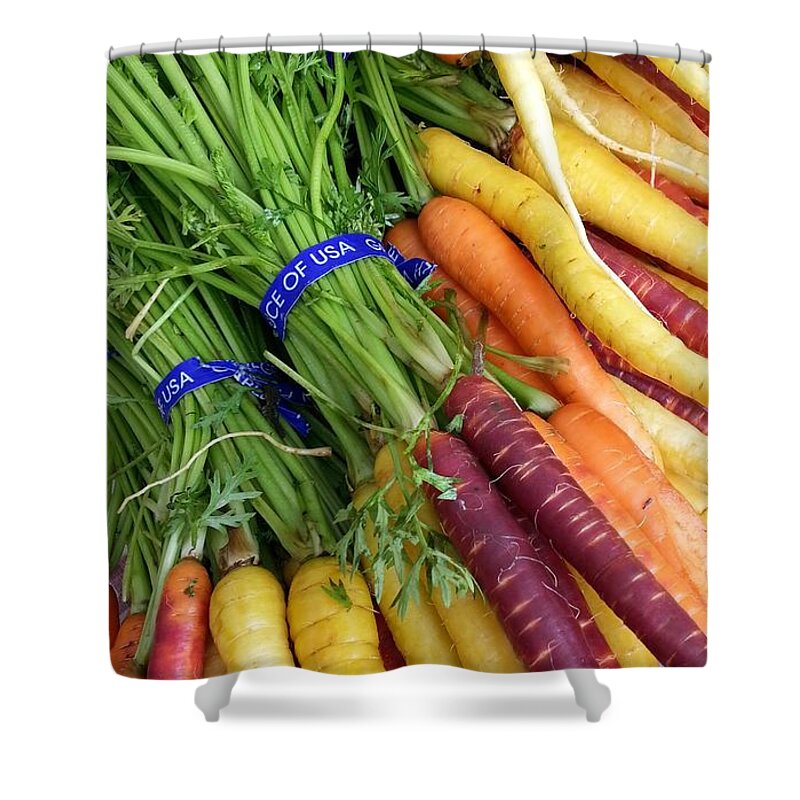 Flower Shower Curtain featuring the photograph Good For the Eyes by Caryl J Bohn