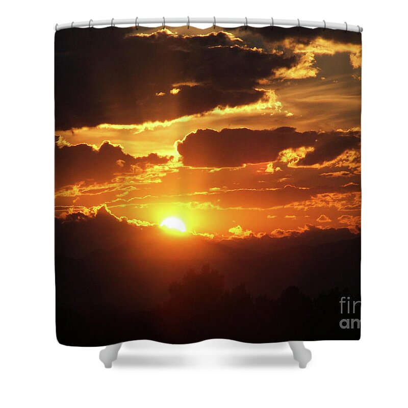 Denver Shower Curtain featuring the photograph Goodnight Denver by Kelly Black