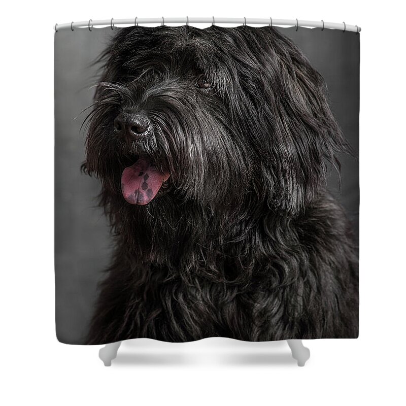 Black Color Shower Curtain featuring the photograph Gos Datura by Silversaltphoto.j.senosiain
